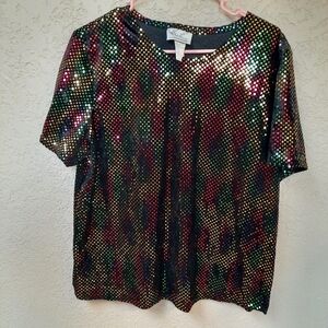 Vintage Kathy Lee Collection Sequin Top